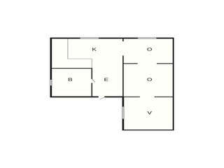 Appartement Siljansnäs Grondplan 15