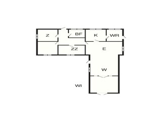 Ferienhaus Udsholt Strand Grundriss 2
