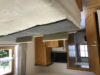 Blick Schlafzimmer Richung Küche