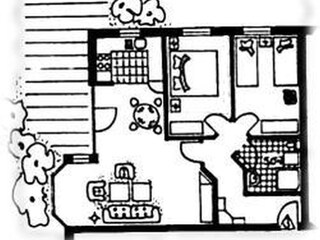 Appartamento per vacanze Juist Pianta del piano 14