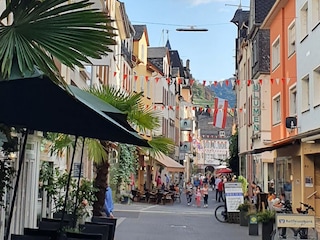 Fußgängerzone der Altstadt Zell