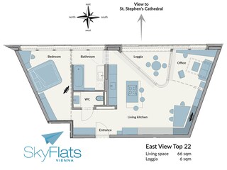 Appartement Hernals Plan d'étage 8