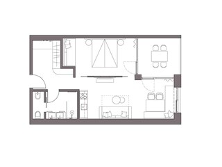 Appartamento per vacanze Sand in Taufers Pianta del piano 18