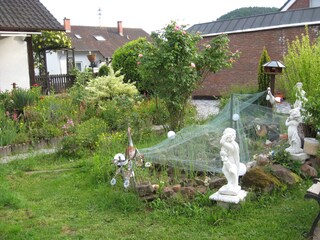 Garten -Außenterrasse