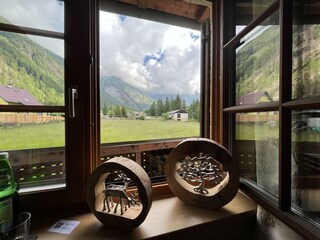 Doppelzimmer Anna mit Blich auf den Ankogel