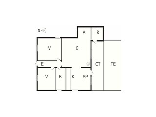 Ferienhaus Jegum Grundriss 38