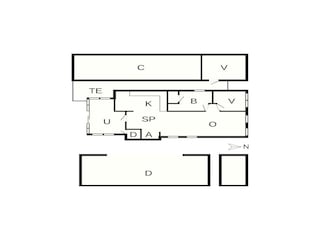 Ferienhaus Hals Grundriss 40
