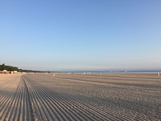 Binzer Strand in frühen Morgenstunden