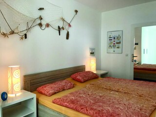 Separates Schlafzimmer mit Ostseeblick & Meeresrauschen