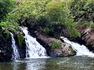 Wasserfall Burg Pyrmonter Mühle - Nähe Ferienhaeuser