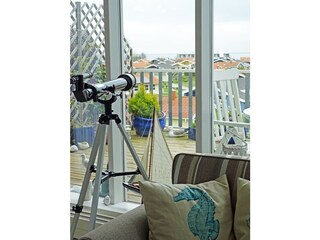 Mit Blick auf die Ostsee