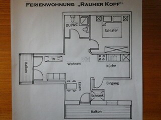 Grundriss Rauher Kopf