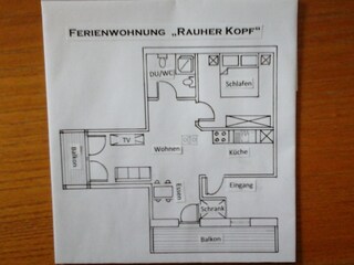 ground plan "Rauher Kopf"