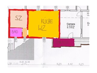 Appartamento per vacanze Morrona Pianta del piano 40