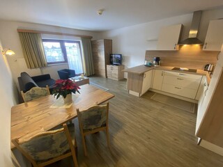 Wohnraum Apartment 1 Schlafzimmer