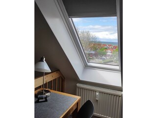 Arbeitsplatz mit Meerblick
