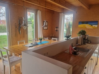 Küche offen zum Essplatz