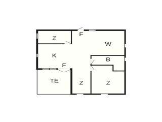 Vakantiehuis Verum Grondplan 3