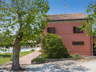 Casa Rossa - Gartenblick