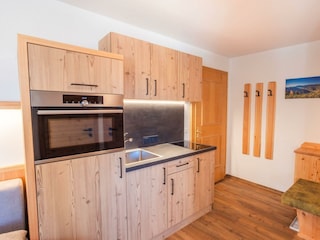 Wohnküche im Studio Reiteralm