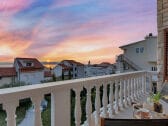 Traumhafte Aussicht vom Balkon / Sonnenuntergang