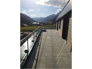 Terrasse Blick in Richtung Westen