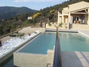 Villa Carrera (10p) with pool at French Riviera - Le Plan-de-la-Tour - image1