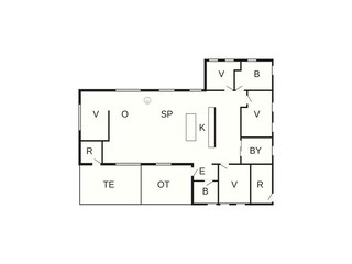 Casa per le vacanze Bunken Pianta del piano 8