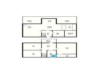 Maison de vacances Løgstør Plan d'étage 59