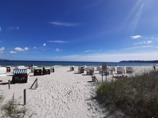 Strandabgang direkt vor dem Haus