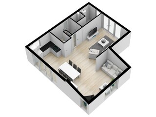 Casa per le vacanze Sint Maarten Pianta del piano 42