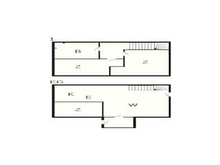 Appartement Havneby Grondplan 36