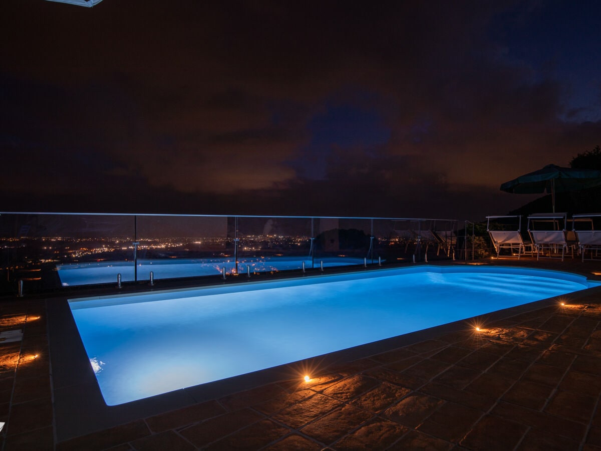 Der Pool bei Nacht