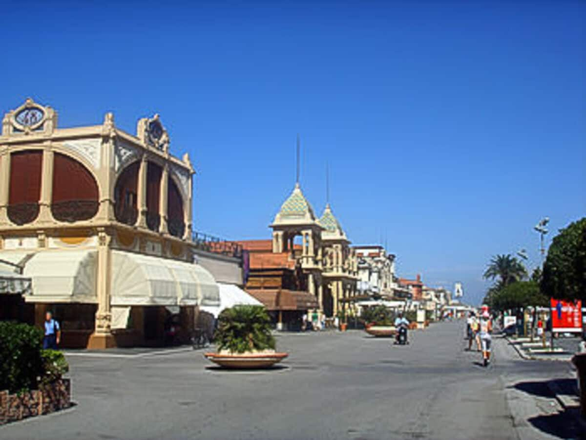 Promenade von Viareggio