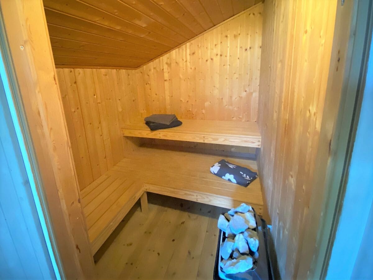 hauseigene Sauna