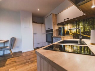 Erholungsoase Alt, Wohnung Rehkitz, Küche