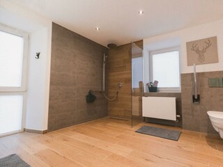 Erholungsoase Alt Wohn. Rehkitz Dusche barriefrei