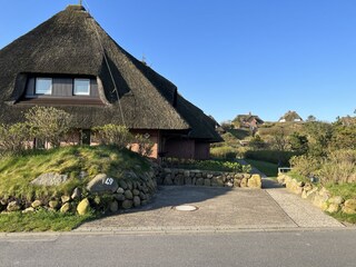 Stellplatz vor dem Haus