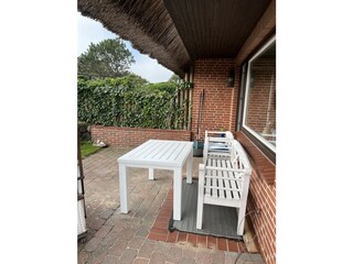 Terrasse mit Friesenmöbeln