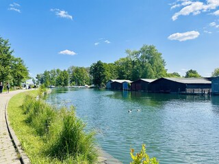Auf dem Weg ins schöne Städtchen Plau am See