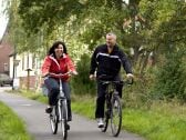 Fahrrad fahren auf dem "Pfälzer Land Radweg"