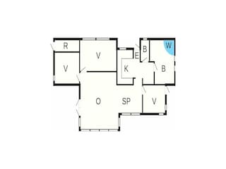 Ferienhaus Frederiksværk Grundriss 8