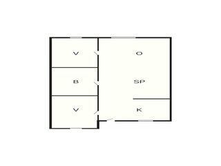 Holiday house Hals Floor Plan 43
