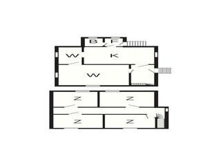 Vakantiehuis Vestvågøy Grondplan 26