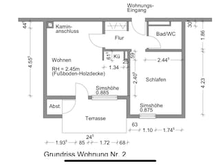 Ferienwohnung Todtnauberg Grundriss 44