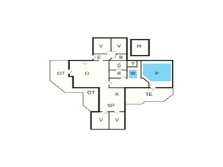 Casa de vacaciones Marielyst Plano de planta 44