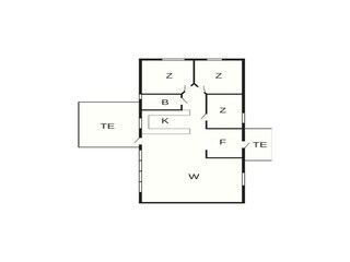 Vakantiehuis Hultsfred Grondplan 17