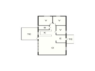 Vakantiehuis Hultsfred Grondplan 17