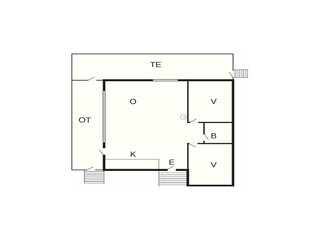 Vakantiehuis Hakanshult Grondplan 28