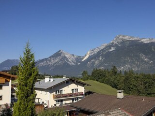 Ausblick Balkon Richtung Rofangebirge